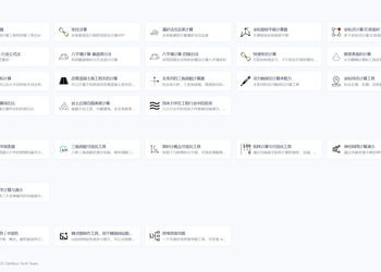 网站新增众多工具，重点说明思维导图工具